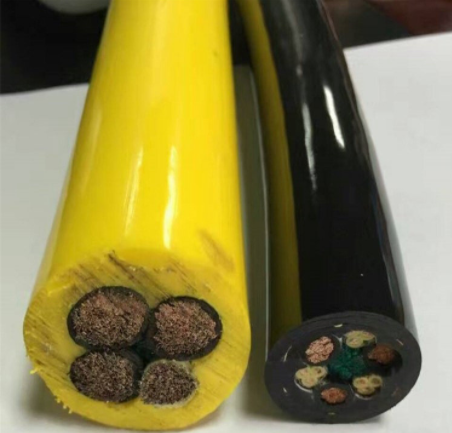 高壓柔性電纜?PUR-0.66/3KV-4*25